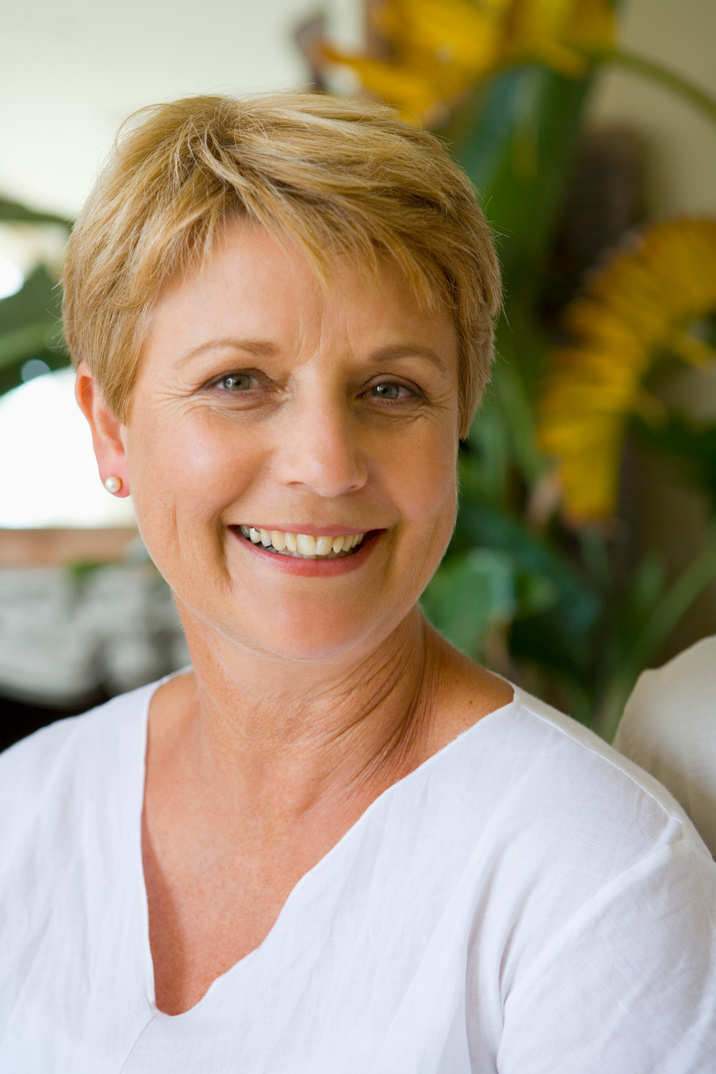 Portrait of middle-aged woman